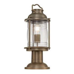 ELSTEAD ASHLAND BAY 1 LIGHT MEDIUM PEDESTAL LANTERN