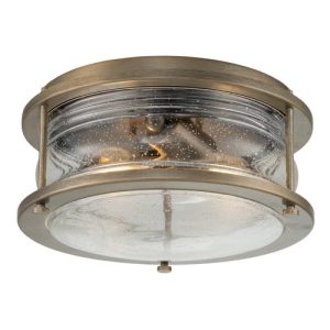 ELSTEAD ASHLAND BAY 2 LIGHT OUTDOOR CEILING FLUSH