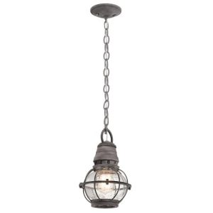 ELSTEAD BRIDGE POINT 1 LIGHT SMALL CHAIN LANTERN