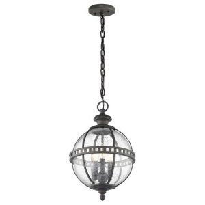 ELSTEAD HALLERON 3 LIGHT CHAIN LANTERN
