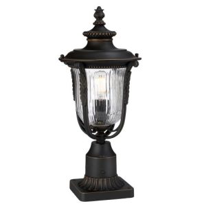 ELSTEAD LUVERNE 1 LIGHT PEDESTAL