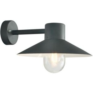 ELSTEAD LUND OUTSIDE WALL LANTERN BK