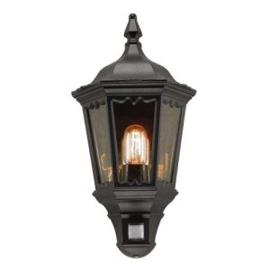 ELSTEAD MEDSTEAD 1 LIGHT HALF LANTERN WITH PIR SENSOR