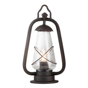 ELSTEAD MINERS 1 LIGHT PEDESTAL LANTERN