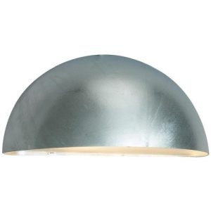 ELSTEAD PARIS 1 LIGHT LARGE WALL LANTERN - GALVANISED