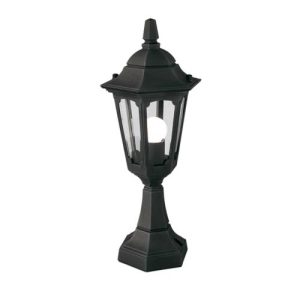 ELSTEAD PARISH MINI 1 LIGHT PEDESTAL LANTERN