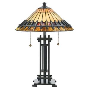 ELSTEAD CHASTAIN 2 LIGHT DESK LAMP