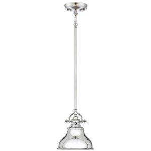 ELSTEAD EMERY 1 LIGHT MINI PENDANT - IMPERIAL SILVER