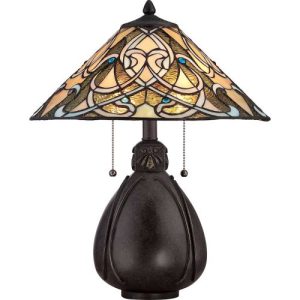 ELSTEAD INDIA 2 LIGHT TABLE LAMP