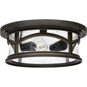 ELSTEAD MARBLEHEAD 2 LIGHT FLUSH MOUNT