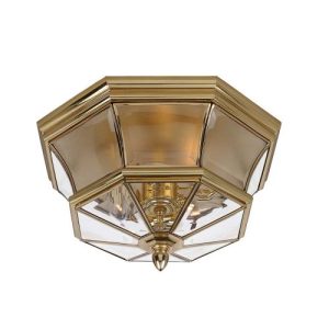 ELSTEAD NEWBURY 3 LIGHT FLUSH MOUNT