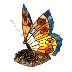 ELSTEAD TIFFANY ANIMAL LAMPS BUTTERFLY TIFFANY LAMP