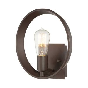 ELSTEAD THEATER ROW 1 LIGHT WALL LIGHT - WESTERN BRONZE
