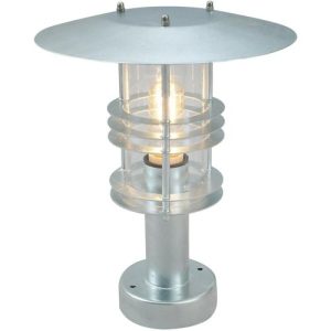 ELSTEAD STOCKHOLM 1 LIGHT PEDESTAL - GALVANISED