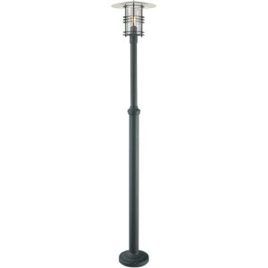 ELSTEAD STOCKHOLM 1 LIGHT GRANDE LAMP POST - BLACK