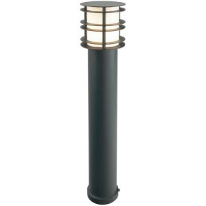 ELSTEAD STOCKHOLM 1 LIGHT LARGE BOLLARD - BLACK