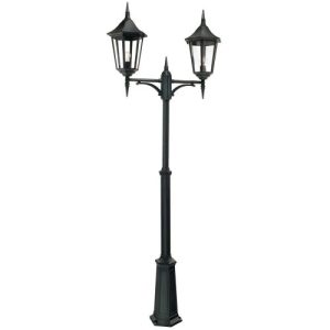 ELSTEAD VALENCIA GRANDE 2 LIGHT TWIN HEAD LAMP POST