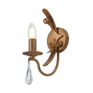 ELSTEAD WINDSOR 1 LIGHT WALL LIGHT - GOLD PATINA