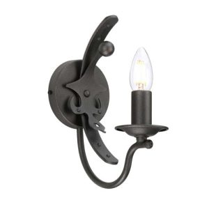 ELSTEAD WINDSOR 1 LIGHT WALL LIGHT - GRAPHITE