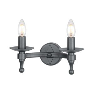 ELSTEAD WARWICK 2 LIGHT WALL LIGHT