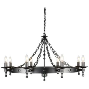 ELSTEAD WARWICH CEILING FITTING GR BLACK
