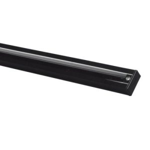 EMCOLITE 2MTR BLACK MAINS TRACK