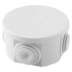 GEWISS GW44001 65MMX35MM IP44 PRESS LID ROUND ENCLOSURE