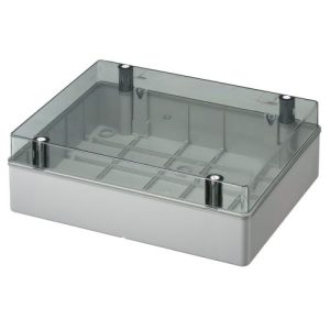 380MM X 300MM X 120MM IP56 WATERPROOF ENCLOSURE CLEAR LID