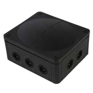 160 X 140 X 81 IP66 BLACK JUNCTION BOX (+ TERMS) 1LTR 250ML