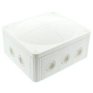 160 X 140 X 81 IP66 WHITE JUNCTION BOX (+ TERMS) 1LTR 250ML