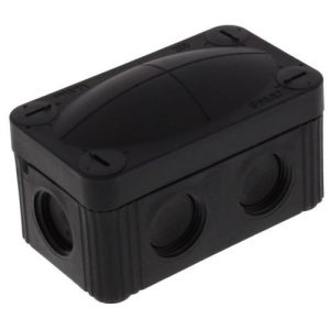 85MMX49MMX50MM IP66 BLACK J/BOX (EMPTY) 100ML