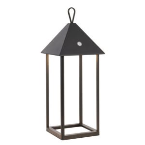 ENDON LARGE BLACK 3.15W 3K 230LM TABLE/HANGING LANTERN