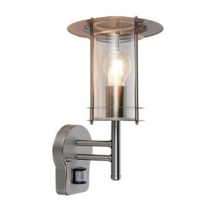 SAXBY YORK PIR STAINLESS STEEL LANTERN