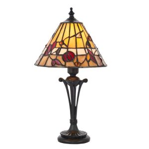 ENDON TIFFANY BERNWOOD SMALL TABLE