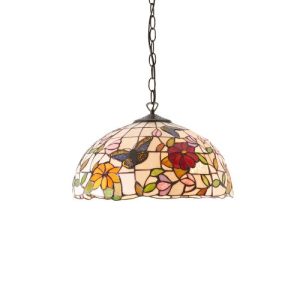ENDON TIFFANY BUTTERFLY MEDIUM PENDANT
