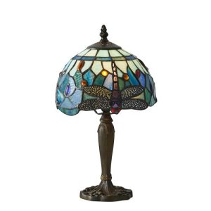 ENDON TIFFANY DRAGONFLY BLUE MINI TABLE