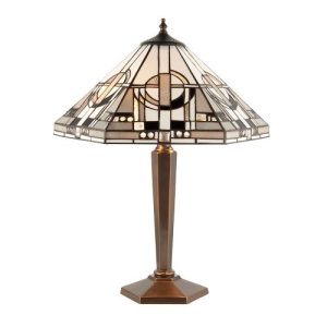 ENDON TIFFANY METROPOLITAN MEDIUM TABLE