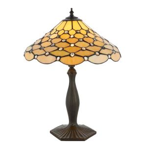 ENDON TIFFANY PEARL MEDIUM TABLE