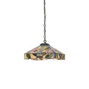 ENDON TIFFANY WILLOW MEDIUM PENDANT