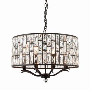 ENDON BELLE 8-LT D/BRONZE CHRYST PEND