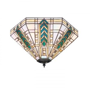 ENDON TIFFANY LLOYD MEDIUM 2LT FLUSH
