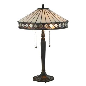 ENDON TIFFANY FARGO MEDIUM TABLE
