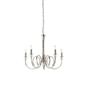 ENDON INTERIORS 1900 FABIA 5LT PENDANT
