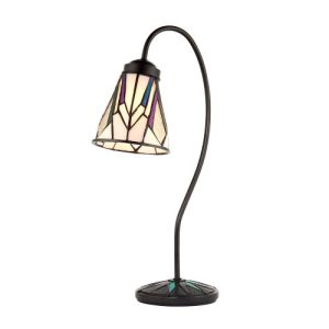 ENDON TIFFANY ASTORIA SWAN NECK TABLE