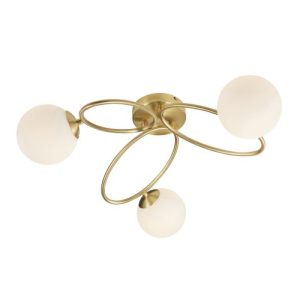 ENDON ELLIPSE 3LT SEMI FLUSH