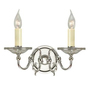 ENDON INTERIORS 1900 TILBURG NICKEL TWIN WALL