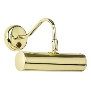 ENDON SWITCHED BRASS PICTURE LIGHT