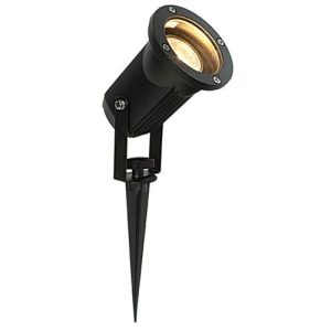 ENDON OPAZ GU10 BLACK SPIKE/WALL FITTING