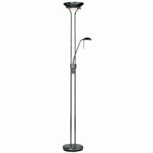 ENDON MOTHER & CHILD BLACK CHROME FLOOR LAMP
