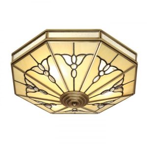 ENDON INTERIORS 1900 GLADSTONE 4LT FLUSH